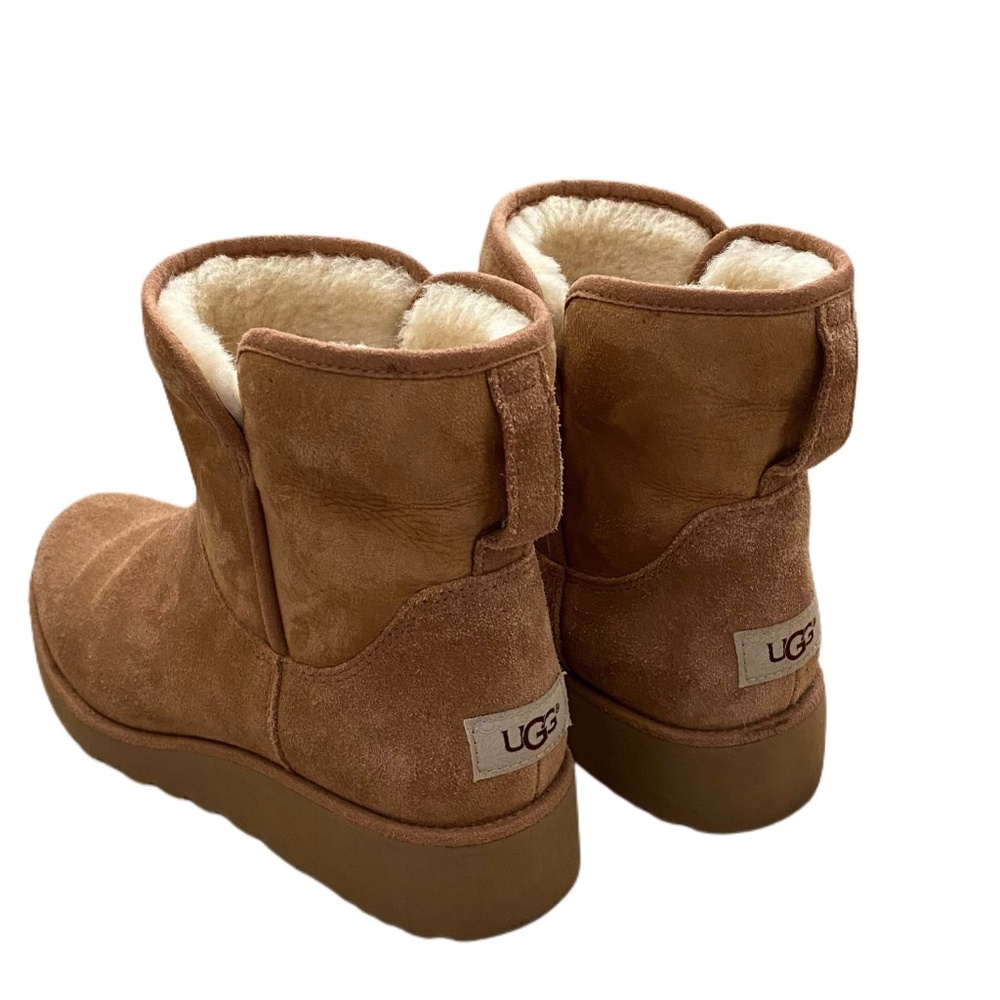 UGG Cozy Brown Suede Ankle Boots